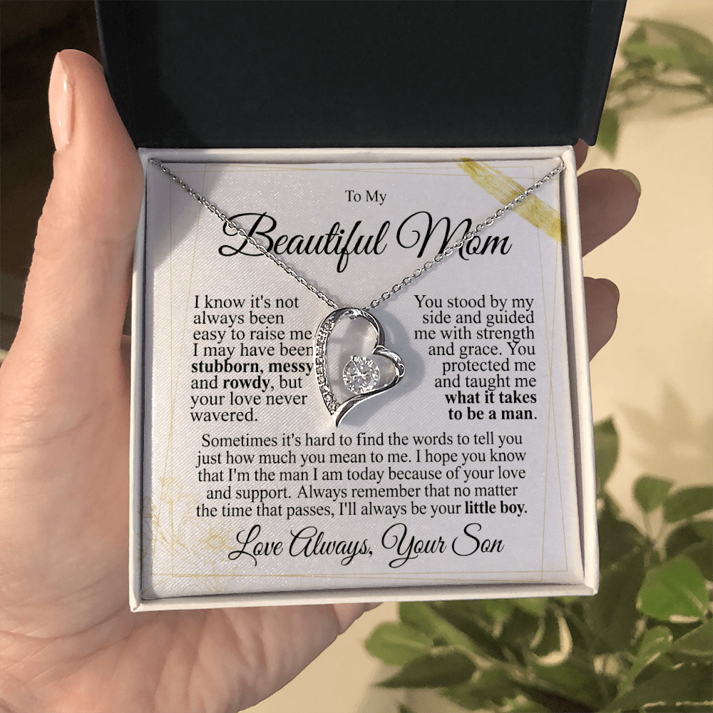 To My Mom - Forever Love Necklace