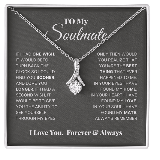 To Wife - Alluring Beauty Necklace