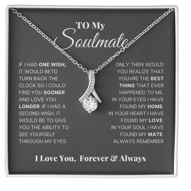To Wife - Alluring Beauty Necklace