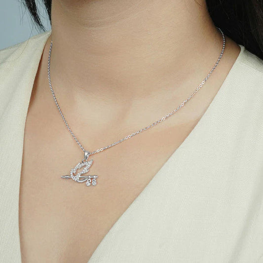To Daughter - Shree Krishna Bansuri Pendant Necklace