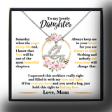 To Daughter - Shree Krishna Bansuri Pendant Necklace