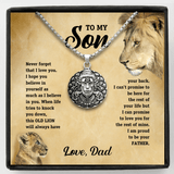 To Son - Hanuman Pendant Necklace