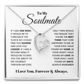 Forever Love Necklace - For Wife/Girlfriend