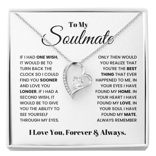 Forever Love Necklace - For Wife/Girlfriend