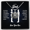 To Dad - Hanuman Pendant Necklace