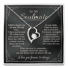 To My Soulmate - Forever Love Necklace