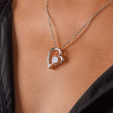 Raksha Bandhan Gift for Sister - Heart Shaped Necklace