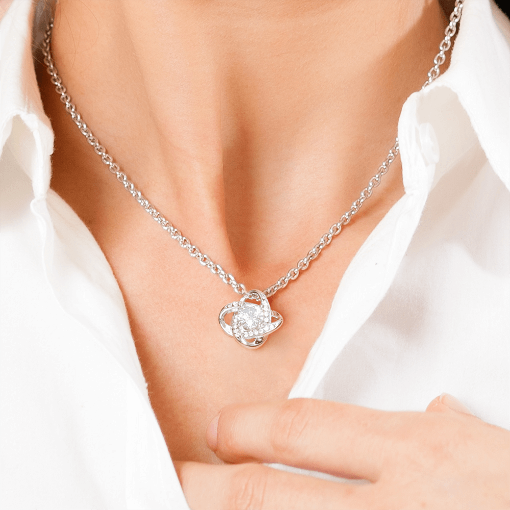 Raksha Bandhan Gift for Sister - Love Knot Necklace