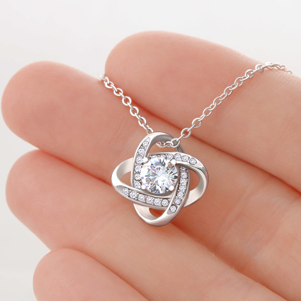 Raksha Bandhan Gift for Sister - Love Knot Necklace