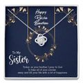 Raksha Bandhan Gift for Sister - Love Knot Necklace