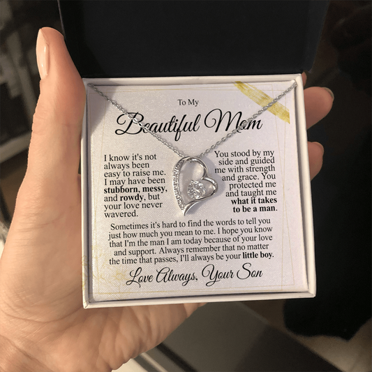 To My Mom - Forever Love Necklace