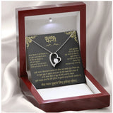 To My Wife- Forever Love Necklace (Hindi)