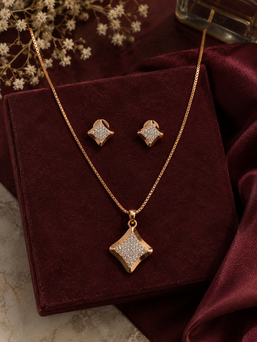 Shine Grace Pendant Set - For Women